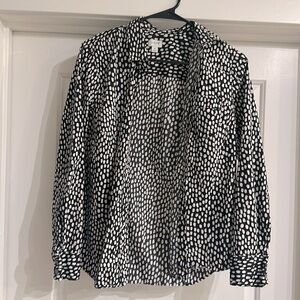 EUC J Crew Button Down, size M